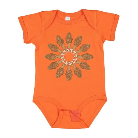 Inktastic Mushrooms and Morels in a Circle Gift Baby Boy or Baby Girl Bodysuit