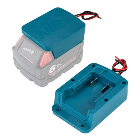 for Mil-Waukee 18V M18 Battery Adapter Source Mount with Wires Battery Converter for Wheels Adapter 2 Pack Blue
for Mil-Waukee 18V M18 Battery Adapter Source Mount with Wires Battery Converter for Wheels Adapter 2 Pack Blue