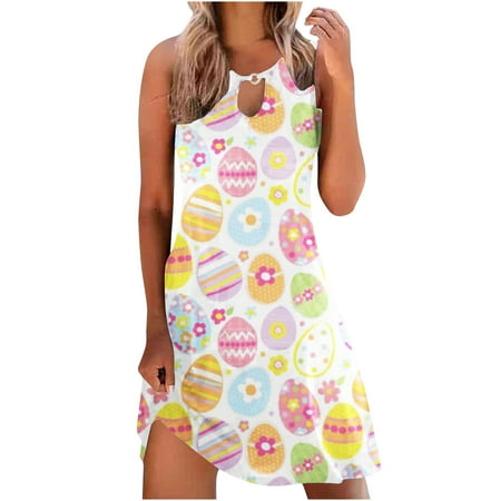 YanHoo Summer Dresses for Women Beach Floral Tshirt Sundress Sleeveless Pockets Casual Loose Tank Dress
YanHoo Summer Dresses for Women Beach Floral Tshirt Sundress Sleeveless Pockets Casual Loose Tank Dress