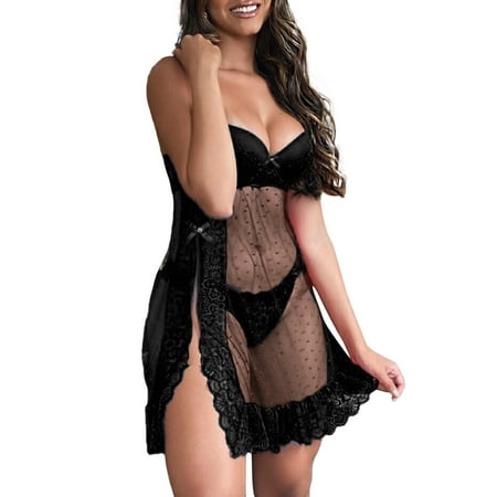 ZRBYWB Women Lace Lingerie Lace Underwear 2 Pieces Sleepwear Dress With Panties Underwear Women Lingerie
ZRBYWB Women Lace Lingerie Lace Underwear 2 Pieces Sleepwear Dress With Panties Underwear Women Lingerie