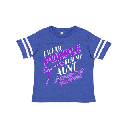 Inktastic I Wear Purple for my Aunt- Cystic Fibrosis Awareness Gift Toddler Boy or Toddler Girl T-Shirt
Inktastic I Wear Purple for my Aunt- Cystic Fibrosis Awareness Gift Toddler Boy or Toddler Girl T-Shirt