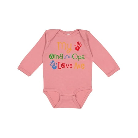 Inktastic Oma and Opa Love Me Grandchild Boys or Girls Long Sleeve Baby Bodysuit
Inktastic Oma and Opa Love Me Grandchild Boys or Girls Long Sleeve Baby Bodysuit