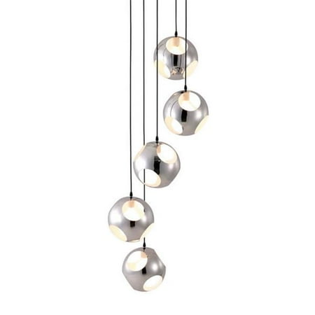 Meteor Shower Zuo 50102 Meteor Shower Ceiling Lamp Chrome
