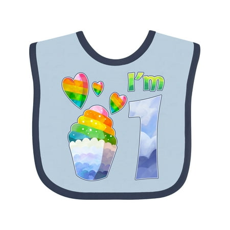 Inktastic I m 1 Cute Rainbow Unicorn with Stars and Hearts Gift Baby Boy or Baby Girl Bib
Inktastic I m 1 Cute Rainbow Unicorn with Stars and Hearts Gift Baby Boy or Baby Girl Bib