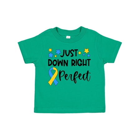 Inktastic Just Down RIght Perfect Down Syndrome Awareness Ribbon Gift Toddler Boy or Toddler Girl T-Shirt
Inktastic Just Down RIght Perfect Down Syndrome Awareness Ribbon Gift Toddler Boy or Toddler Girl T-Shirt