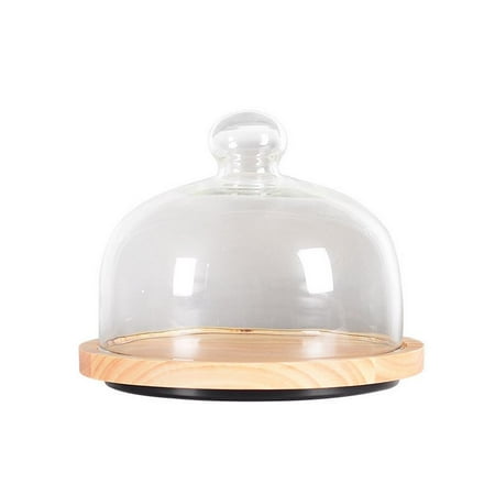 Cake Plate with Glass Dome Wood Cake Tray with Cover for Home Kitchen Baking Acacias Wood
Cake Plate with Glass Dome Wood Cake Tray with Cover for Home Kitchen Baking Acacias Wood