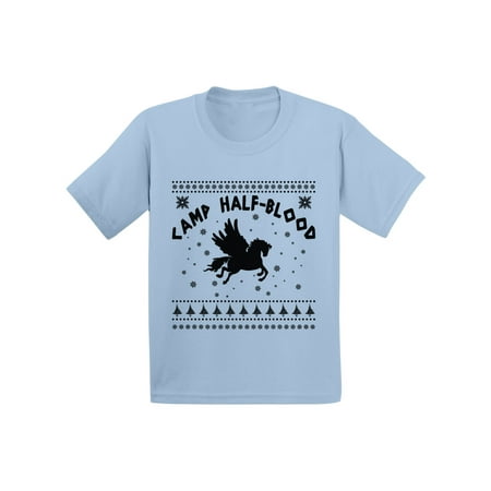 Awkward Styles Ugly Christmas T-Shirt for Boys Girls Xmas Camp Half Blood Toddler Shirt
Awkward Styles Ugly Christmas T-Shirt for Boys Girls Xmas Camp Half Blood Toddler Shirt