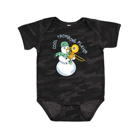Inktastic Cool Trombone Player Light Text Gift Baby Boy or Baby Girl Bodysuit