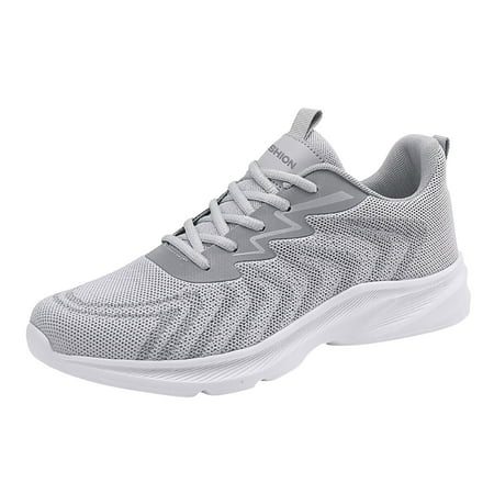Cathalem Men Sports Shoes Fashion Summer New Pattern Mesh Breathable Comfortable Soft Sole Casual Lace Up Shoes Grey 43
Cathalem Men Sports Shoes Fashion Summer New Pattern Mesh Breathable Comfortable Soft Sole Casual Lace Up Shoes Grey 43