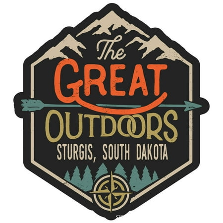 Sturgis South Dakota The Great Outdoors Design 2-Inch Fridge Magnet