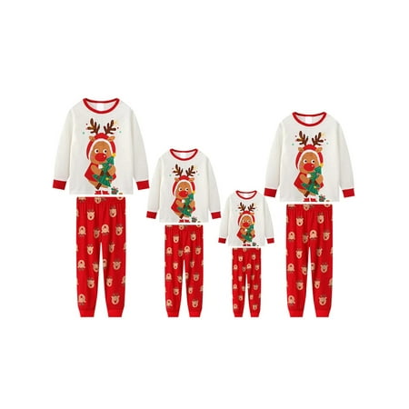Tregren Christmas Family Matching Pajamas Set Xmas Pjs Jammies Long Sleeve Sleepwear Lounge wear Nightwear
Tregren Christmas Family Matching Pajamas Set Xmas Pjs Jammies Long Sleeve Sleepwear Lounge wear Nightwear