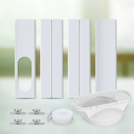 Farfi Air Conditioner Vent Kit Portable Adjustable 13cm Flat Mouth Interface Easy Installation Slide Window Kit for Yacht
Farfi Air Conditioner Vent Kit Portable Adjustable 13cm Flat Mouth Interface Easy Installation Slide Window Kit for Yacht