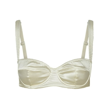 Dolce & Gabbana Woman White Silk Blend Bra