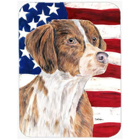 Carolines Treasures SC9112LCB USA American Flag with Brittany Glass Cutting Board - Large- 15 H x 12 L in.
Carolines Treasures SC9112LCB USA American Flag with Brittany Glass Cutting Board - Large- 15 H x 12 L in.