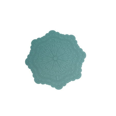 Pot Placemat Hot Silicone Made Pot Holder Mat Heat Insulation Cookware & Bakeware Accessories Greyish Green Small
Pot Placemat Hot Silicone Made Pot Holder Mat Heat Insulation Cookware & Bakeware Accessories Greyish Green Small