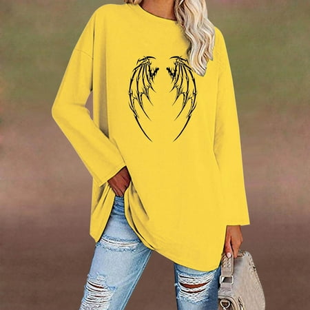 Juebong Women s Long Sleeve Plus Size Sweatshirt Tops Hide Belly Casual Loose Flowy Blouses Tunic T Shirts Cute Print Round Neck Solid Color Teacher Fall Winter Tops
Juebong Women s Long Sleeve Plus Size Sweatshirt Tops Hide Belly Casual Loose Flowy Blouses Tunic T Shirts Cute Print Round Neck Solid Color Teacher Fall Winter Tops