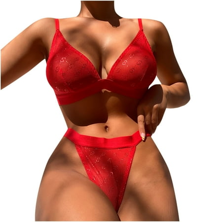 AOOCHASLIY Womens Underwear Clearance Exquisite Mesh Lingerie Bra+Briefs Set Babydoll Cut-Out Sleepwear
AOOCHASLIY Womens Underwear Clearance Exquisite Mesh Lingerie Bra+Briefs Set Babydoll Cut-Out Sleepwear