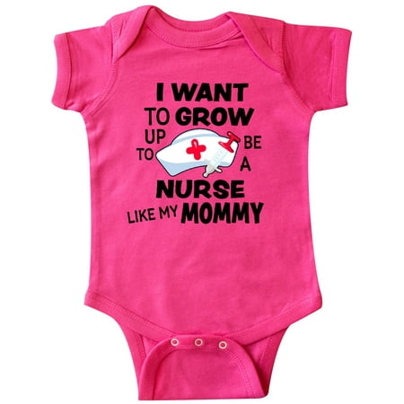Inktastic I Want To Grow Up To Be A Nurse Like My Mommy Gift Baby Boy or Baby Girl Bodysuit
Inktastic I Want To Grow Up To Be A Nurse Like My Mommy Gift Baby Boy or Baby Girl Bodysuit