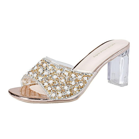 CLZOUD Extra Wide Sandals for Women Gold Fashion Womens High Heels Breathable Rhinestone Shoes Casual Sandals 42
CLZOUD Extra Wide Sandals for Women Gold Fashion Womens High Heels Breathable Rhinestone Shoes Casual Sandals 42