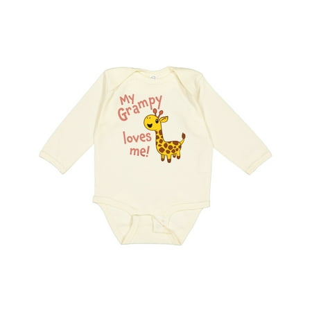 Inktastic My Grampy Loves Me- Cute Giraffe Gift Baby Boy or Baby Girl Long Sleeve Bodysuit
Inktastic My Grampy Loves Me- Cute Giraffe Gift Baby Boy or Baby Girl Long Sleeve Bodysuit