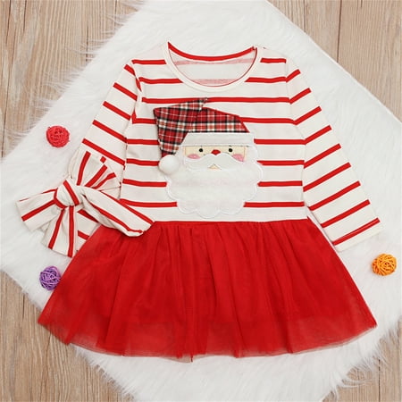 nsendm Child Clothes Girl Toddler Infant Kids Baby Girls Suit Santa Striped Christmas Princess Dress Headband Cheese Dress Dress Red 2-3 Years
nsendm Child Clothes Girl Toddler Infant Kids Baby Girls Suit Santa Striped Christmas Princess Dress Headband Cheese Dress Dress Red 2-3 Years