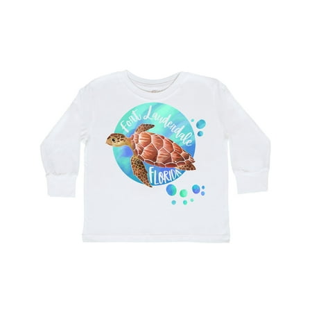Inktastic Fort Lauderdale Florida Swimming Sea Turtle with Bubbles Gift Toddler Boy or Toddler Girl Long Sleeve T-Shirt
Inktastic Fort Lauderdale Florida Swimming Sea Turtle with Bubbles Gift Toddler Boy or Toddler Girl Long Sleeve T-Shirt