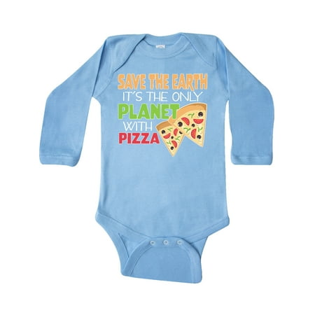 Inktastic Save the Earth. Its the Only Planet with Pizza. Gift Baby Boy or Baby Girl Long Sleeve Bodysuit
Inktastic Save the Earth. Its the Only Planet with Pizza. Gift Baby Boy or Baby Girl Long Sleeve Bodysuit