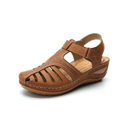 Women Sandals Summer Platform Peep Toe Slipper Comfy Orthopedic Hollow Out Sandals Roman Shoes Outdoor Beach Slippers
Women Sandals Summer Platform Peep Toe Slipper Comfy Orthopedic Hollow Out Sandals Roman Shoes Outdoor Beach Slippers