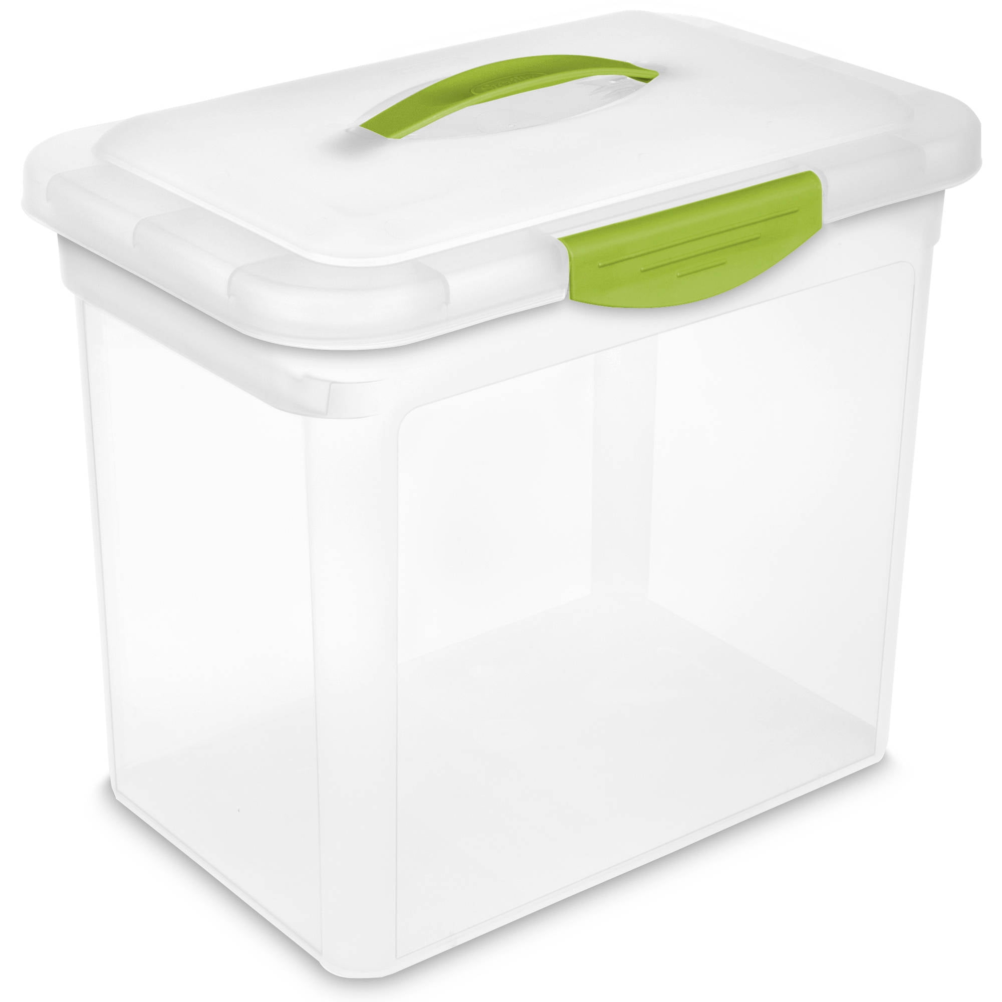 tall plastic storage bins