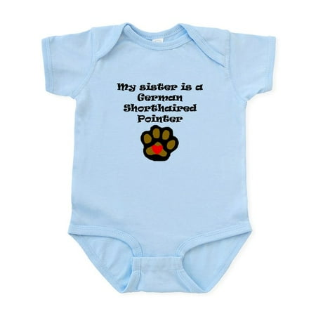 CafePress - My Sister Is A German Shorthaired Pointer Body Sui - Baby Light Bodysuit Size Newborn - 24 Months
CafePress - My Sister Is A German Shorthaired Pointer Body Sui - Baby Light Bodysuit Size Newborn - 24 Months