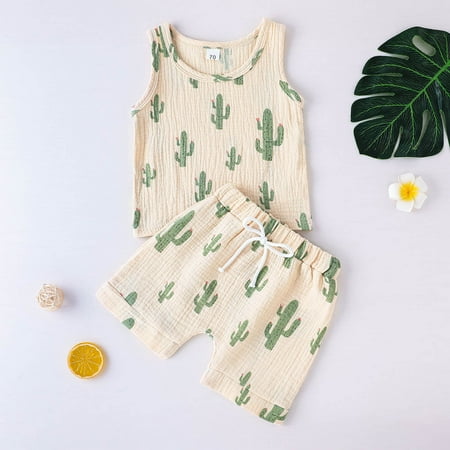 Infant Baby Boys Girls 3M-3Y Cartoon Rainbow Printed Linen Cotton Vest Tops Shorts Outfits
Infant Baby Boys Girls 3M-3Y Cartoon Rainbow Printed Linen Cotton Vest Tops Shorts Outfits