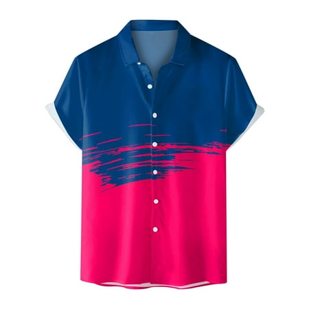 Fsqjgq Mens Tall T Shirts Big and Tall Men Summer Fashion Top Shirt Seaside Leisure Beach Printed Shirt Elegant Button Top Blouse Casual Top Scrub Shirt Polyester Spandex Blue Xl
Fsqjgq Mens Tall T Shirts Big and Tall Men Summer Fashion Top Shirt Seaside Leisure Beach Printed Shirt Elegant Button Top Blouse Casual Top Scrub Shirt Polyester Spandex Blue Xl