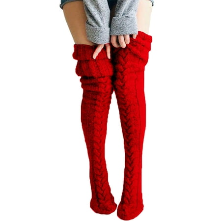 BESTHUA Women Thigh High Socks Extra Long Woolen Knit Warm Thick Tall Long Boots Stockings Leg Warmers for Girls Winter Cosplay
BESTHUA Women Thigh High Socks Extra Long Woolen Knit Warm Thick Tall Long Boots Stockings Leg Warmers for Girls Winter Cosplay