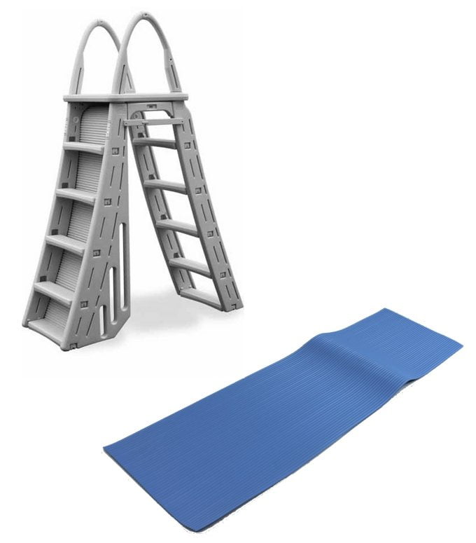 above the ground pool ladders