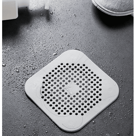 Hair extension device shower silicone hair plug square drainage cover with suction cup easy to install suitable for bathroom bathtub kitchen (gray white)
Hair extension device shower silicone hair plug square drainage cover with suction cup easy to install suitable for bathroom bathtub kitchen (gray white)