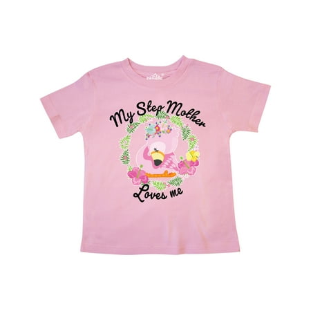 Inktastic Baby Flamingo My Step Mother Loves Me in Flower Wreath Gift Toddler Boy or Toddler Girl T-Shirt
Inktastic Baby Flamingo My Step Mother Loves Me in Flower Wreath Gift Toddler Boy or Toddler Girl T-Shirt