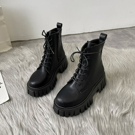 QWZNDZG New Autumn Winter Women s Shoes Thick Sole Lace-up Side Zippers Boots Leather High Heel Chunky Short Boot for Female
QWZNDZG New Autumn Winter Women s Shoes Thick Sole Lace-up Side Zippers Boots Leather High Heel Chunky Short Boot for Female