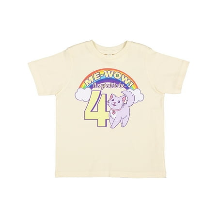 Inktastic Cute 4 Year Old Kitty with Rainbow Gift Toddler Boy or Toddler Girl T-Shirt
Inktastic Cute 4 Year Old Kitty with Rainbow Gift Toddler Boy or Toddler Girl T-Shirt