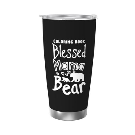 Blessed Mama Bear 20 Oz Water Bottle Insulated Tumblers Stainless Steel Cups Double Wall Tumbler with Lid
Blessed Mama Bear 20 Oz Water Bottle Insulated Tumblers Stainless Steel Cups Double Wall Tumbler with Lid