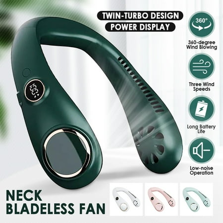 Portable Neck Fan Bladeless Fan USB Rechargeable Mini Fan Air Conditioner Air Cooler White
Portable Neck Fan Bladeless Fan USB Rechargeable Mini Fan Air Conditioner Air Cooler White