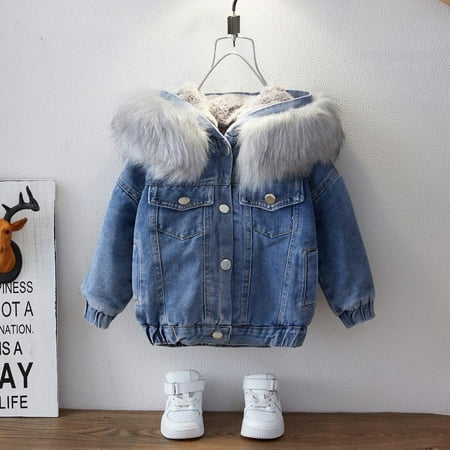 Hunpta Toddler Babys Newborn Infant Girls Boys Fleece Thick Warm Hooded Jean Coat Spring Winter Clothes Coat Jacket
Hunpta Toddler Babys Newborn Infant Girls Boys Fleece Thick Warm Hooded Jean Coat Spring Winter Clothes Coat Jacket