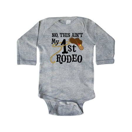 Inktastic No This Ain t My 1st Rodeo Cowboy Hat and Lasso Gift Baby Boy or Baby Girl Long Sleeve Bodysuit
Inktastic No This Ain t My 1st Rodeo Cowboy Hat and Lasso Gift Baby Boy or Baby Girl Long Sleeve Bodysuit