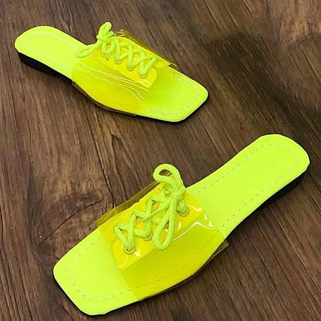 Women s Fashion Candy Color Large Size Slippers Outer Wear Lace-up Flat Beach Sandals Womens Indoor Outdoor Slippers Ladies Slippers for Women Fuzzy Slippers Women Open Toe with Strap Fuzzy House
Women s Fashion Candy Color Large Size Slippers Outer Wear Lace-up Flat Beach Sandals Womens Indoor Outdoor Slippers Ladies Slippers for Women Fuzzy Slippers Women Open Toe with Strap Fuzzy House