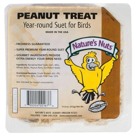 ByEUcuk Peanut Treat Suet (12 eacase)