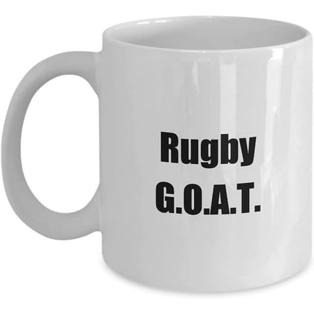 Rugby G.O.A.T. Greatest of All Time Coffee Mug