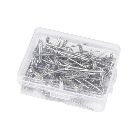 100pcs 45mm Wig Making Set Stainless Steel Wig T with Plastic Box for Wigs Sewing Blocking and Knitting
100pcs 45mm Wig Making Set Stainless Steel Wig T with Plastic Box for Wigs Sewing Blocking and Knitting
