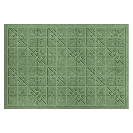 Bungalow Flooring Water Guard Star Quilt Indoor / Outdoor Door Mat