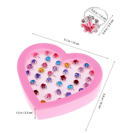 Ringsgirls Little Ring Kids Girl Dress Finger Jewelrysparkleset Boxrhinestone Childrenadjustable Crystal
Ringsgirls Little Ring Kids Girl Dress Finger Jewelrysparkleset Boxrhinestone Childrenadjustable Crystal