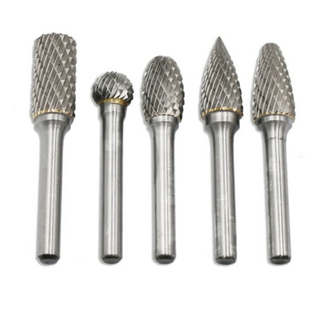 Carbide Carbide Set 12MM Head with Double Cut File for Drill Bits Polishing Engraving Drilling 5 Pack
Carbide Carbide Set 12MM Head with Double Cut File for Drill Bits Polishing Engraving Drilling 5 Pack