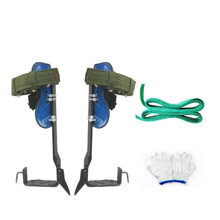 Tree Climbing Shoes | Thicken Steel Tree Climbing Tool Set Adjustable | Climbing Spike Set Steel Climbing Spurs with Non-Slip Pedal Height Adjustable
Tree Climbing Shoes | Thicken Steel Tree Climbing Tool Set Adjustable | Climbing Spike Set Steel Climbing Spurs with Non-Slip Pedal Height Adjustable